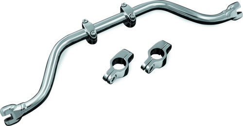 Kuryakyn 7502 - Adjustable Mustache Bar For 86-17 Softail Chrome