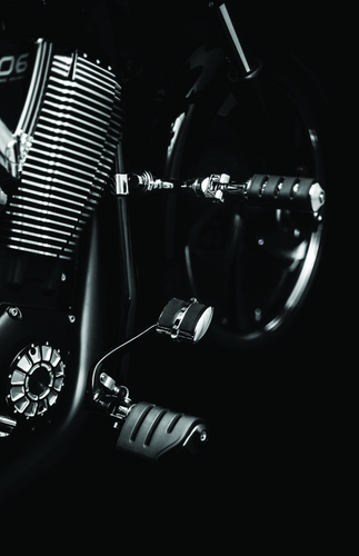 Kuryakyn 7567 - Trident Dually Without Adapters Black