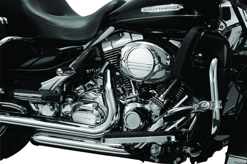 Kuryakyn 7877 - Transmission Shroud 07-08 Touring with True Dual Exhaust