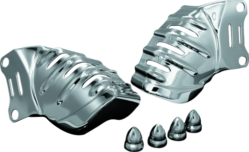 Kuryakyn 7789 - Caliper Covers For Brembo Calipers Chrome