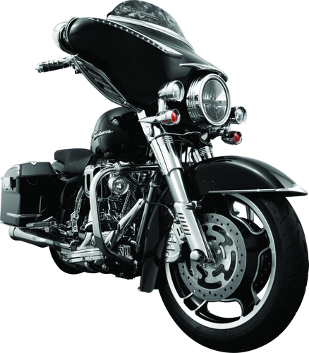 Kuryakyn 7786 - Front Fender Side Trim Chrome