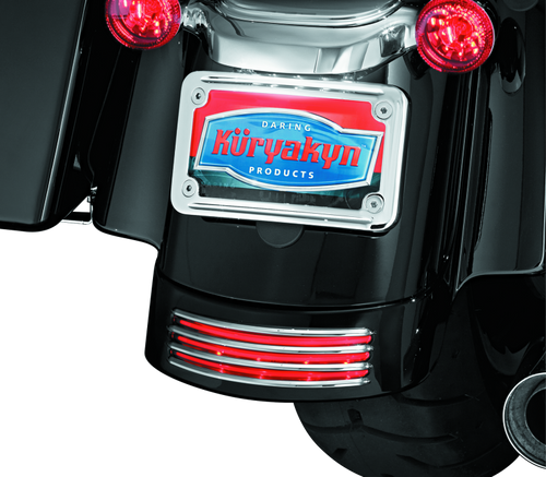 Kuryakyn 7797 - Rear Fender Accents FLHX & FLTR Models Chrome