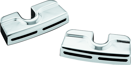 Kuryakyn 8323 - Spark Plug & Head Bolt Covers Twin Cam Chrome