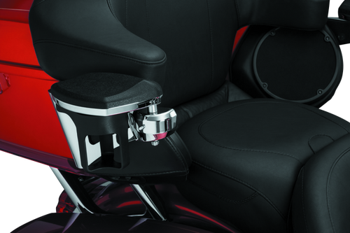 Kuryakyn 8955 - Passenger Armrests  14-23 Touring Models Chrome