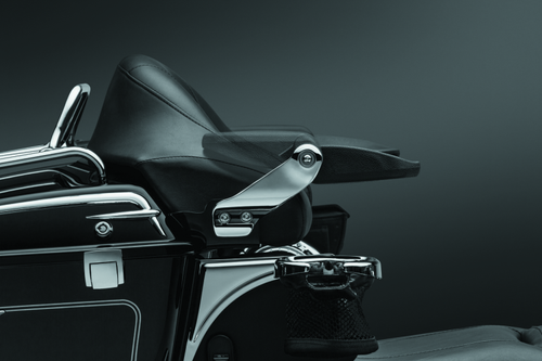 Kuryakyn 8958 - Stealth Passenger Armrests 97-13 Touring Models Chrome