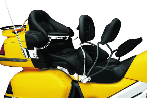 Kuryakyn 8990 - Rider Backrest Honda GL1800 01-10 Models Chrome