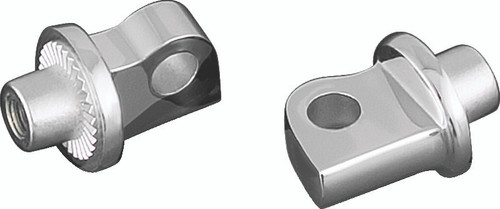 Kuryakyn 8881 - Splined Male Mount Adapter Chrome