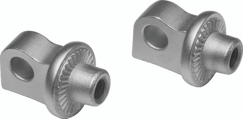 Kuryakyn 8899 - Splined Peg Adapter Silver