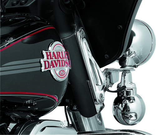 Kuryakyn 928 - Custom Teardrop Tie-Down Brackets 83-13 Touring Chrome