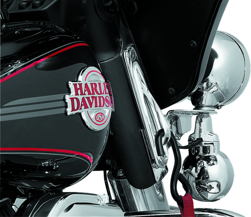 Kuryakyn 928 - Custom Teardrop Tie-Down Brackets 83-13 Touring Chrome