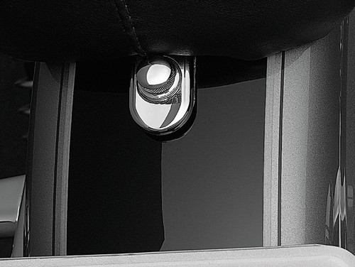 Kuryakyn 9035 - Seat Beauty Cap & Thumb Screw Combo Chrome