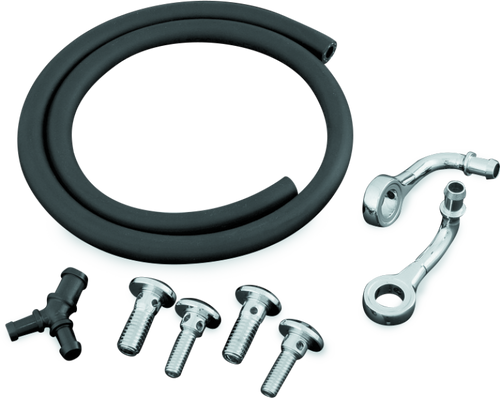 Kuryakyn 9932 - Bluegrass Breather Kits 93-06 with CV Carb, 01-17 Delphi(ex. 08-17 Touring)