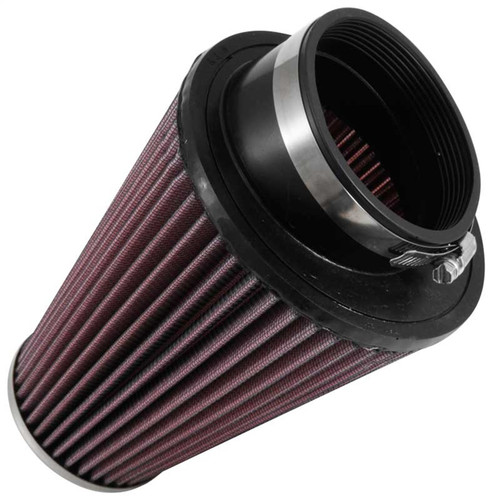 K&N RF-1033 - Uni Oval Tapered Air Filter 3.5in 10 Deg. Flg / 3.25in T OW / 4.5in T OL / 5.75in B / 7in H
