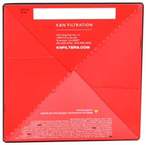 K&N RF-1047 - Round Tapered Universal Air Filter 3 inch Flange 6 inch Base 5 inch Top 6 inch Height