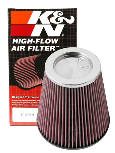 K&N RF-1041 - Round Tapered Universal Air Filter 6 inch Flange 7 1/2 inch Base 5 inch Top 7 1/2 inch Height