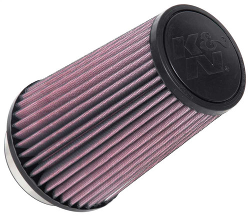 K&N RU-1045 - Universal Tapered Filter 3.5in Flange ID x 5.5in Base OD x 4in Top OD x 8in Height