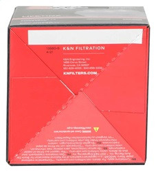 K&N RU-0610 - Filter Universal Rubber Filter 2.25 inch Flange 3.5 inch OD 5 inch Height