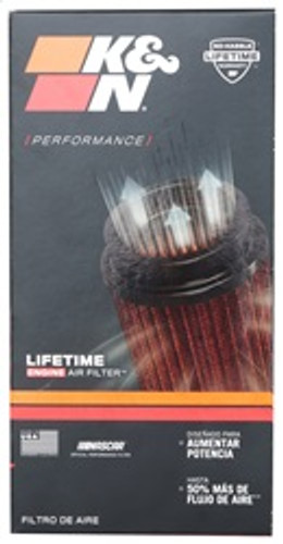 K&N RU-1480 - Filter Universal Rubber Filter 10 Degree Flange Angle 4in OD x 2.75in Flange ID x 7in H