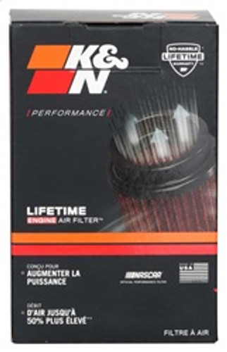 K&N RU-0620 - Filter Universal Rubber Filter 2 1/4 inch Flange 3 1/2 inch OD 6 inch Height