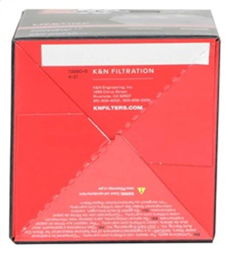 K&N RU-0620 - Filter Universal Rubber Filter 2 1/4 inch Flange 3 1/2 inch OD 6 inch Height