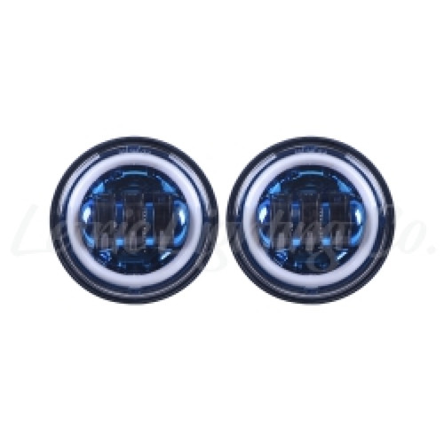 Letric Lighting LLC-LPL-NH - 4.5 Passg Lamps Blue/Full Halo