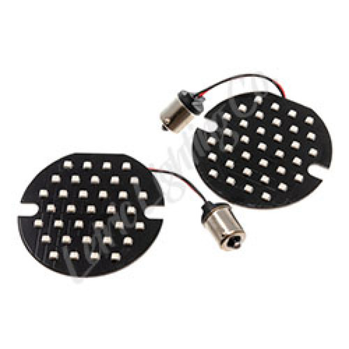 Letric Lighting LLC-FL6R - 99-03 Road Glide Flat Lens Style LED Insert - Red
