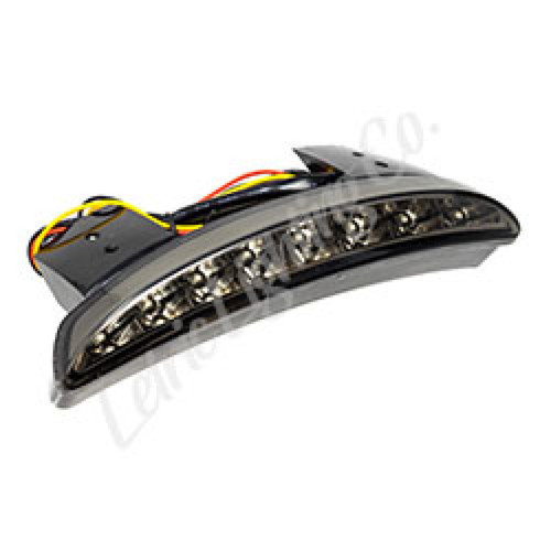Letric Lighting LLC-XLT-S - Roadster Sportster Replacement LED Taillight - Smoke Lens