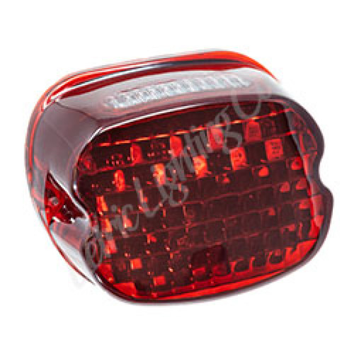 Letric Lighting LLC-STL-R-ST - 2022+ Low Rider ST Models Slantback LED Taillights - Red