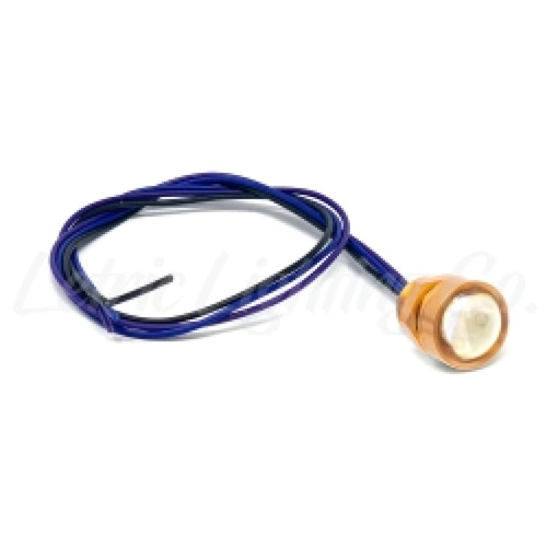 Letric Lighting LLC-RFGS-RA - Royal Flush G2 LED Sealed Gold Anodized Body - Red/Amber