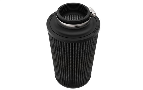 K&N RU-3109HBK - Universal Round Clamp-On Air Filter 3in ID 9in Height 6in Base OD 5.25 Top OD