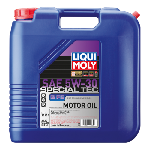 Liqui Moly 22134 - 20L Special Tec B FE Motor Oil SAE 5W30