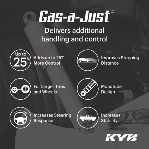 KYB 555056 - Shocks & Struts Excel-G Rear FORD F250 Super Duty (4WD) 2005-10 FORD F350 Super Duty (4WD) 2008