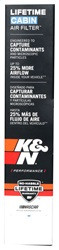 K&N VF2007 - Scion 04-16 Hyundai Tucson Cabin Air Filter