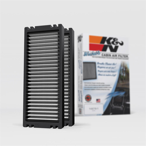 K&N VF1001 - 05-15 Nissan Frontier, Mid-size Pickups & SUVs Cabin Air Filter - 2 per Box