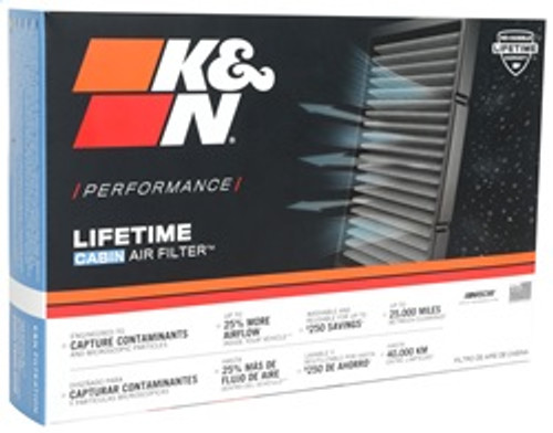 K&N VF1001 - 05-15 Nissan Frontier, Mid-size Pickups & SUVs Cabin Air Filter - 2 per Box