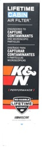 K&N VF1001 - 05-15 Nissan Frontier, Mid-size Pickups & SUVs Cabin Air Filter - 2 per Box