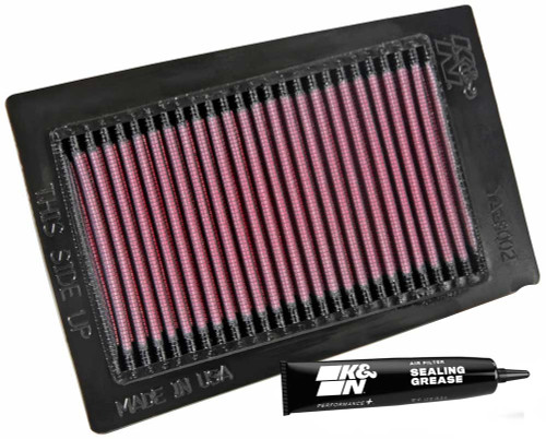 K&N YA-8002 - 85-88 & 92-00 Yamaha YFM80 Badger/02-08 YFM80 Raptor/05-08 YFM80 Grizzly Replacement Air Filter