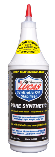 Lucas Oil Products 10130 - Synthetic H/D Oil Stabi- lizer 12x1 Qt