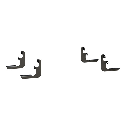 Luverne 281522-571521 - Black Stainless Steel Side Entry Steps, Select Ford F-Series Extended Cab