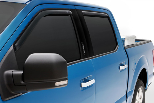 Lund 184974 - Ventvisor Elite Side Window Deflectors, 4-Piece Set for 2015-2022 Ford F-150 SuperCab