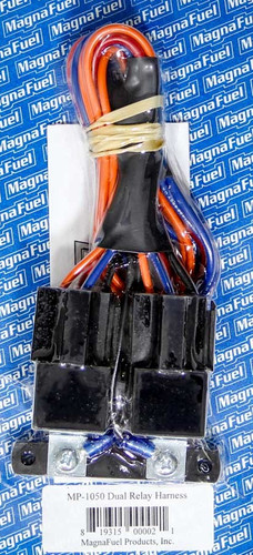 Magnafuel MP-1050 - Relay Switch - Dual - Single Pole - 30 amps - 12V - Wiring Included - Universal - Kit