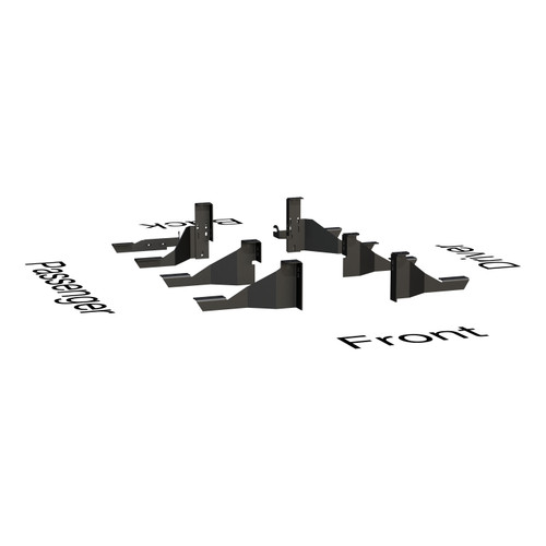 Luverne 571439 - Mega/O-Mega Step Mounting Brackets W2W