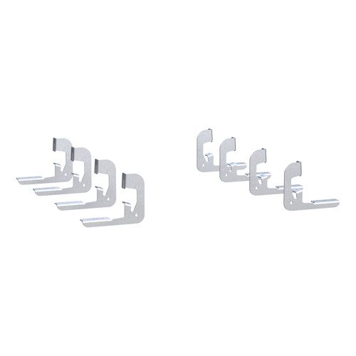 Luverne 480743-581443 - Polished Stainless Steel Side Entry Steps, Select Silverado, Sierra Crew Cab