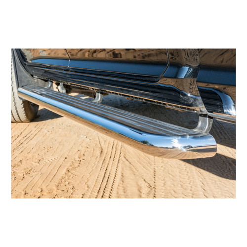 Luverne 575078-570237 - MegaStep 6-1/2" x 78" W2W Aluminum Running Boards, Select Ram 1500, 2500, 3500