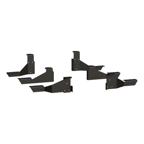 Luverne 584088-571743 - O-Mega II 6" x 88" Black Aluminum Side Steps, Select Silverado, Sierra HD