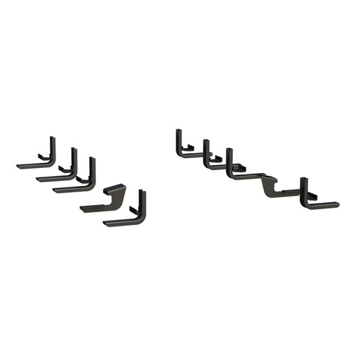 Luverne 583098-571475 - O-Mega II 6" x 98" Silver Aluminum Side Steps, Select ProMaster 1500, 2500, 3500