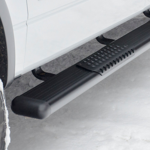 Luverne 584100-571477 - O-Mega II 6" x 36", 100" Black Aluminum Side Steps, Select Ram ProMaster