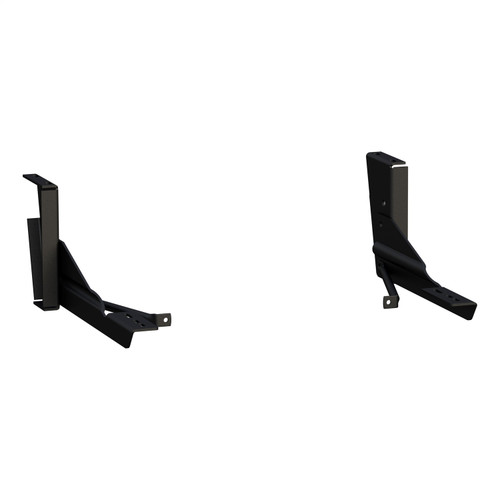 Luverne 584254-571528 - O-Mega II 6" x 54" Black Aluminum Rear Step, Select Ford Transit-150, 250, 350