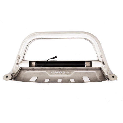 Lund 47021205 - 10-17 Dodge Ram 2500 Bull Bar w/Light & Wiring - Polished
