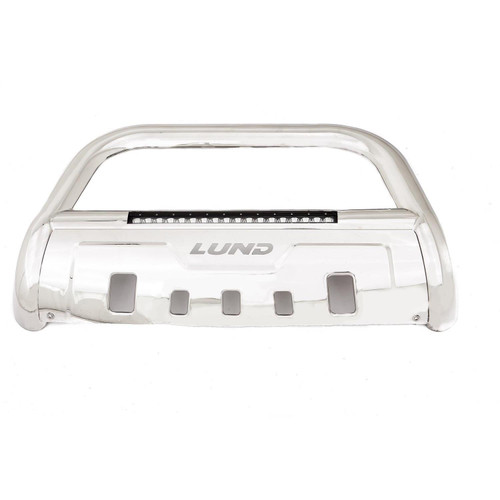 Lund 47021205 - 10-17 Dodge Ram 2500 Bull Bar w/Light & Wiring - Polished